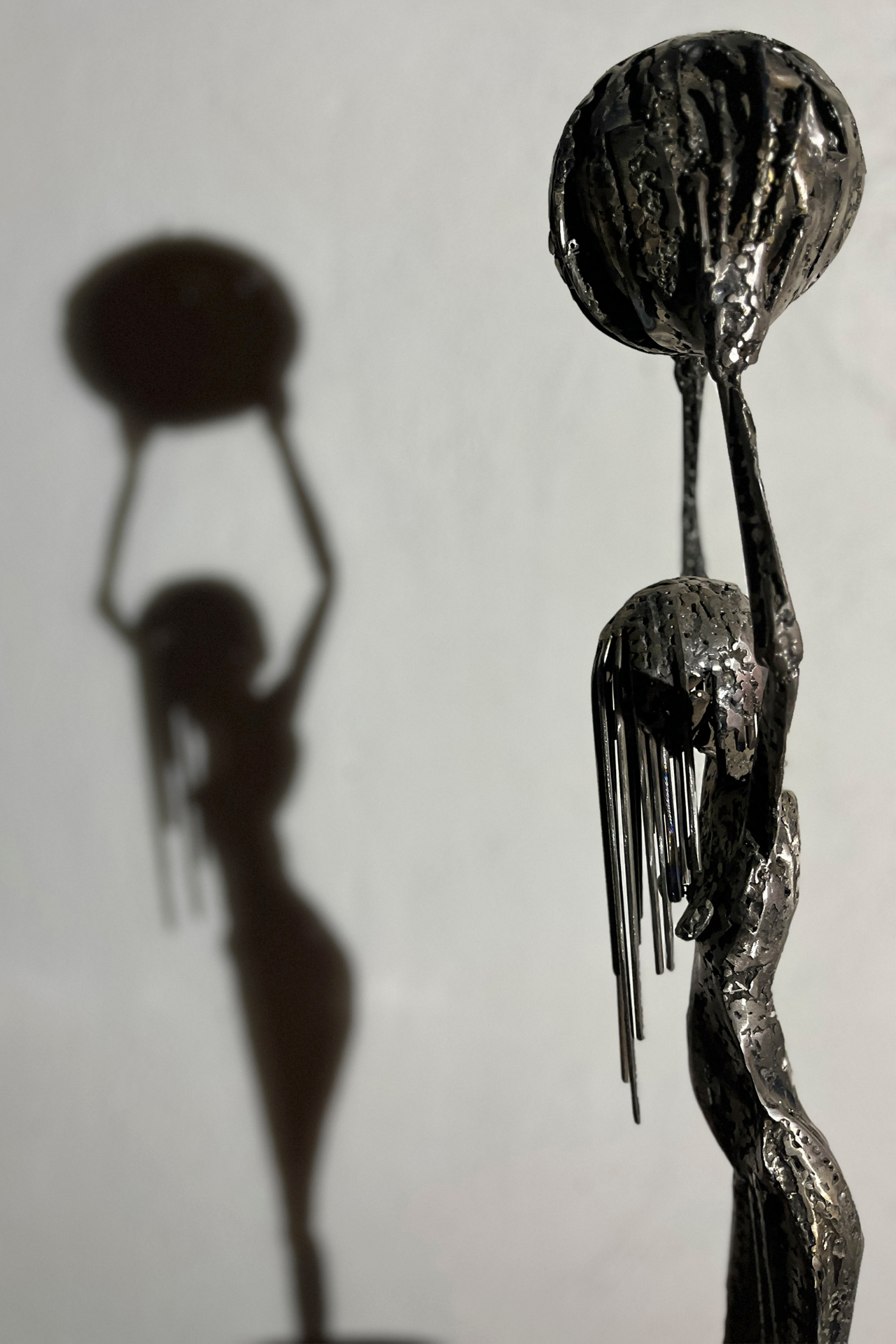 Helper — Gölge — forged metal sculpture